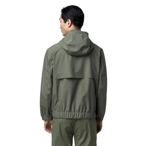 K - Way Giubbino Giacca corta da uomo con cappuccio Aurene stretch M P26-KWAYK71519W-V15-M - Francavilla Moda