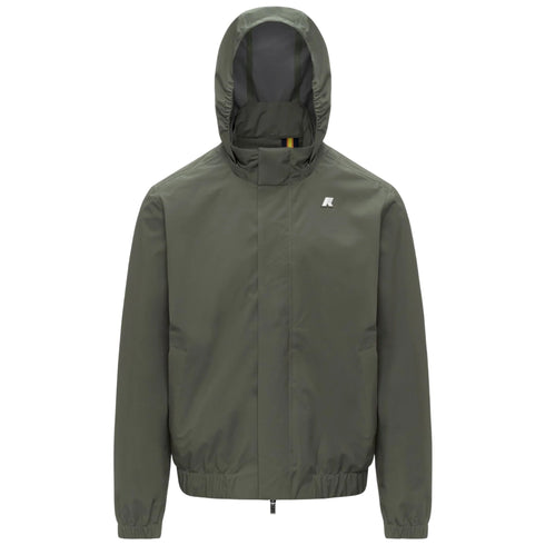 K - Way Giubbino Giacca corta da uomo con cappuccio Aurene stretch M P26-KWAYK71519W-V15-M - Francavilla Moda