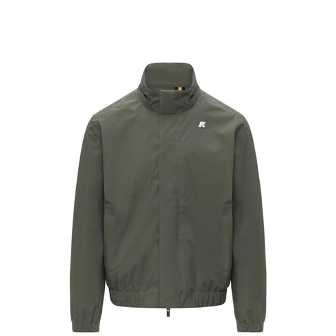 K - Way Giubbino Giacca corta da uomo con cappuccio Aurene stretch M P26-KWAYK71519W-V15-M - Francavilla Moda