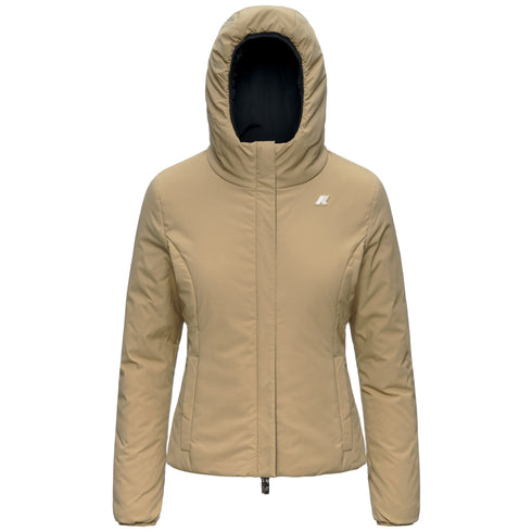 K-Way Giacca imbottita Giacca Donna Lily St Warm Double S A26-KWAYK6128TW-DBN-S - Francavilla Moda