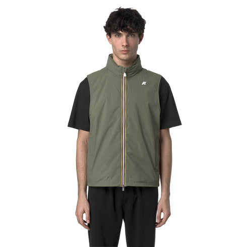 K - Way Gilet Gilet Uomo Valen Stretch in nylon M P26-KWAYK3123TW-V15-M - Francavilla Moda