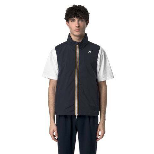K - Way Gilet Gilet Uomo Valen Stretch in nylon M P26-KWAYK3123TW-V15-M - Francavilla Moda
