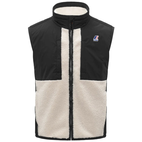 K - Way Gilet Gilet Uomo Vital 4.0 Teddy M A25 - KWAYK5122RW - A0D - M - Francavilla Moda