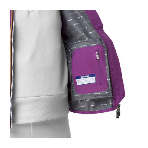 K - Way Giacca impermeabile Giubbino Donna Lily Stretch Dot 5 P25 - KWAYK5127LW - 521 - 5 - Francavilla Moda