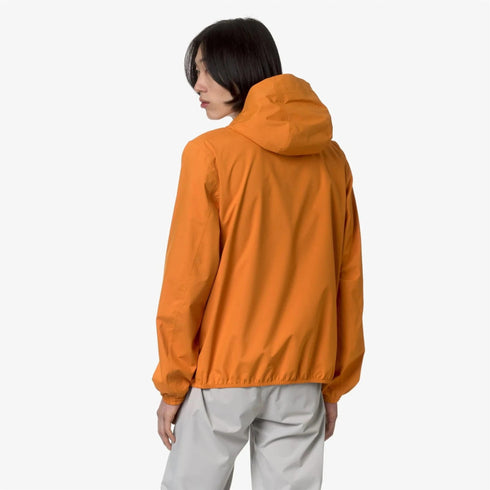 K-Way Giubbino Giubbino Uomo Jack eco stretch dot Arancio - Francavilla Moda