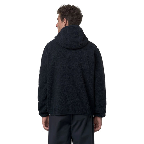 K - Way Giacca imbottita Giubbino Uomo Jack in sherpa reversibile S A25 - KWAYK3132NW - A2B - S - Francavilla Moda