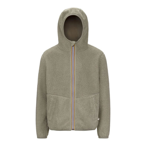 K - Way Giacca imbottita Giubbino Uomo Jack in sherpa reversibile M A25-KWAYK3132NW-B35-M - Francavilla Moda