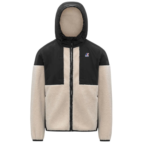 K - Way Giacca imbottita Giubbino Uomo Samson 4.0 in teddy S A25 - KWAYK5122SW - A0D - S - Francavilla Moda