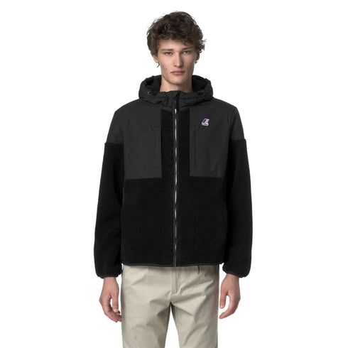 K - Way Giacca imbottita Giubbino Uomo Samson 4.0 in teddy S A25 - KWAYK5122SW - USY - S - Francavilla Moda