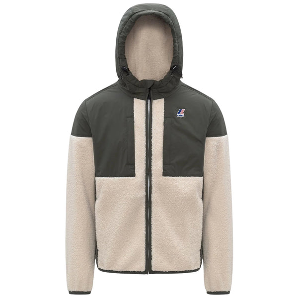 K - Way Giacca imbottita Giubbino Uomo Samson 4.0 in teddy S A25 - KWAYK5122SW - BOA - S - Francavilla Moda