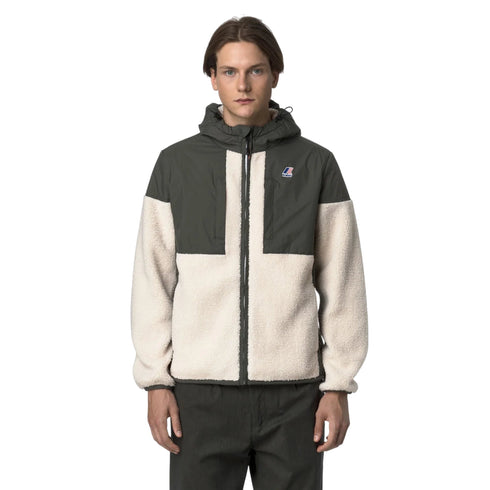K - Way Giacca imbottita Giubbino Uomo Samson 4.0 in teddy S A25 - KWAYK5122SW - BOA - S - Francavilla Moda