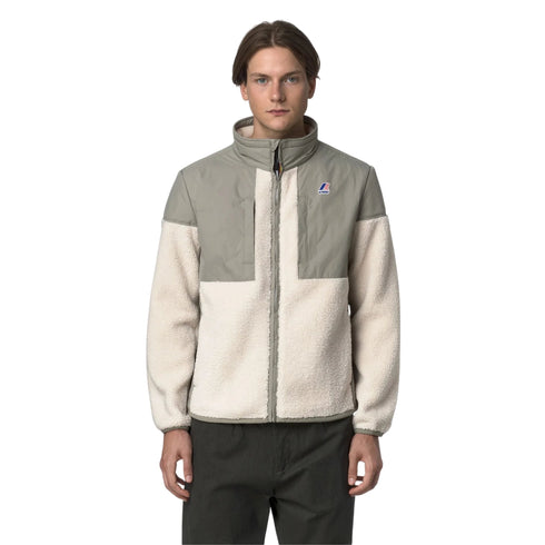 K - Way Giacca imbottita Giubbino Uomo Sixte 4.0 Teddy S A25 - KWAYK6133HW - B01 - S - Francavilla Moda