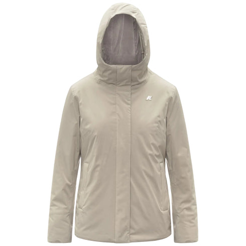 K - Way Giacca imbottita Giubbotto Donna Lil Soft Touch Marmotta 5 A25 - KWAYK71326W - B2X - 5 - Francavilla Moda