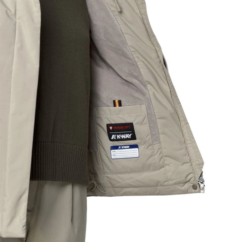 K - Way Giacca imbottita Giubbotto Donna Lil Soft Touch Marmotta 5 A25 - KWAYK71326W - B2X - 5 - Francavilla Moda