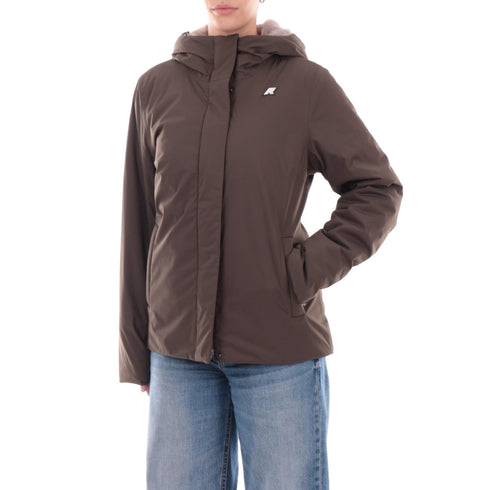 K-Way Parka corto Parka Donna corto Lil Twill Soft 6 A26-KWAYK81449W-DDP-6 - Francavilla Moda