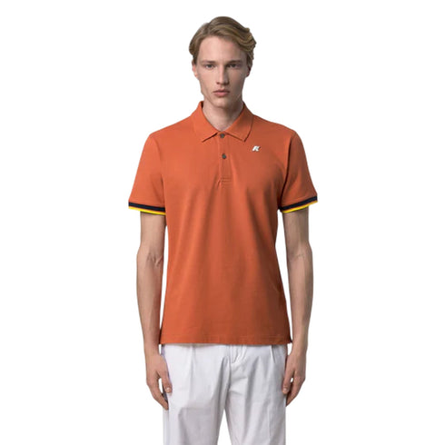 K - Way Polo mm Polo uomo mm VINCENT L P26-KWAYK1125BW-896-L - Francavilla Moda