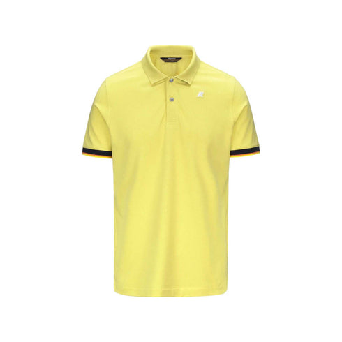 K - Way Polo Polo Uomo Vincent bordo a contrasto M P25 - KWAYK1125BW - 649 - M - Francavilla Moda