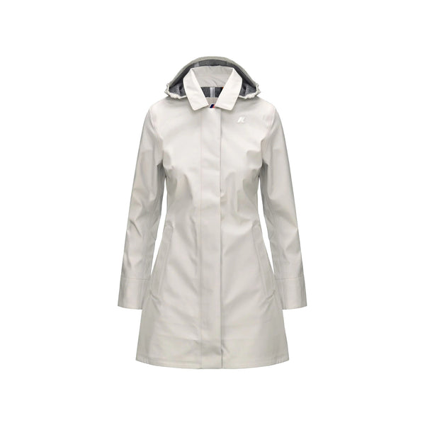 K - Way Giacca impermeabile Trench Donna Mathy Bonded Jersey 6 - Francavilla Moda