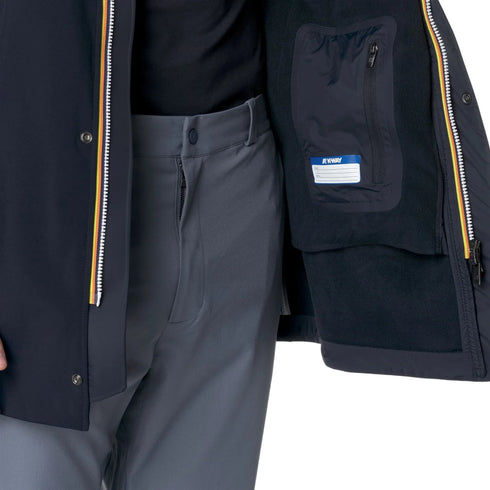 K - Way Trench Trench Uomo Marlyn Bonded S A25 - KWAYK7126UW - A2B - S - Francavilla Moda