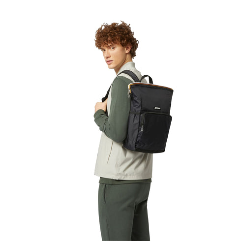 K - Way Zaino Zaino Uomo Maizy in nylon con logo UNI - Francavilla Moda
