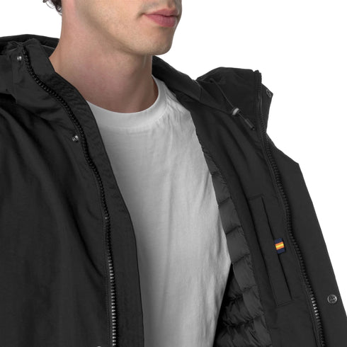 Giubbotto Uomo Thomas Warm Ottoman, con cappuccio e logo iconico