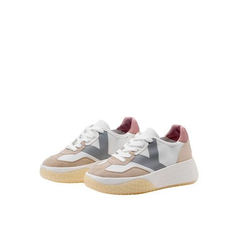 Keh - noo Sneakers Sneakers Donna con suola a zeppa 36 - Francavilla Moda