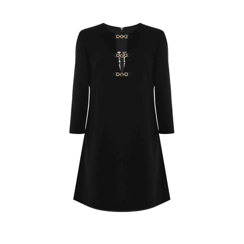 Kocca Abito corto Abito Donna con catene metalliche XS - Francavilla Moda