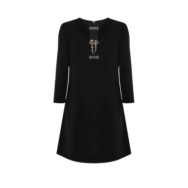 Kocca Abito corto Abito Donna con catene metalliche XS - Francavilla Moda