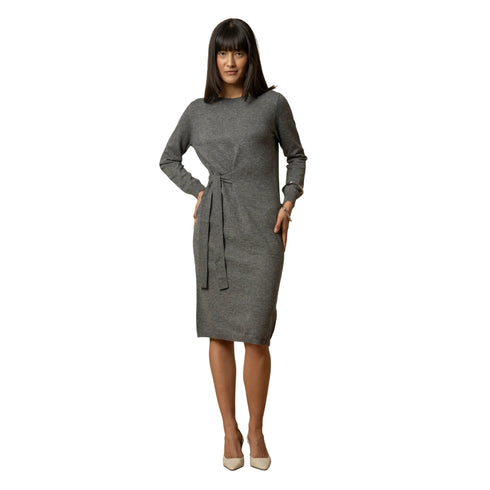 Kocca Abito midi Abito Donna midi fusciacca nodo XS - Francavilla Moda