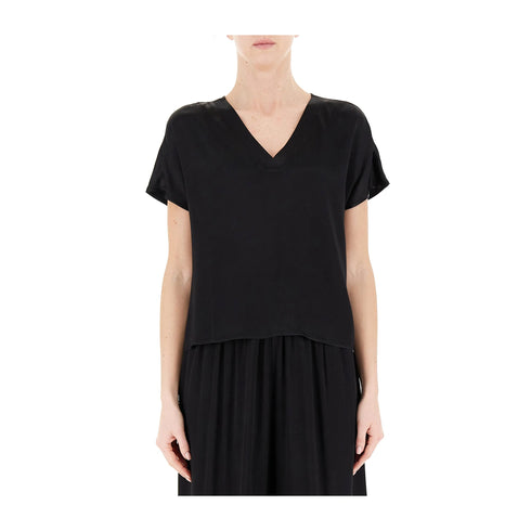 Kocca Blusa Blusa Donna a V in viscosa XS P25 - KOCCARICCARDA - 00016 - XS - Francavilla Moda