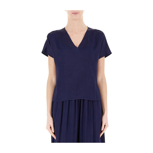 Kocca Blusa Blusa Donna a V in viscosa XS P25 - KOCCARICCARDA - 74097 - XS - Francavilla Moda