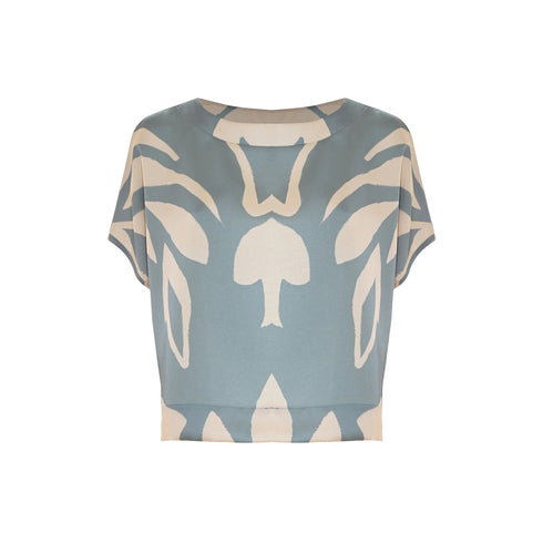 Kocca Blusa Blusa Donna in viscosa a maniche corte XS P25 - KOCCALARUA - F5027 - XS - Francavilla Moda