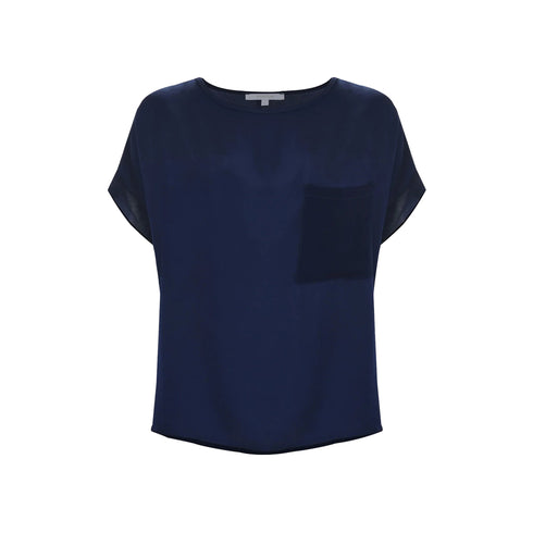 Kocca Blusa Blusa Donna in viscosa con taschino XS P25 - KOCCAHAKILLY - 74097 - XS - Francavilla Moda