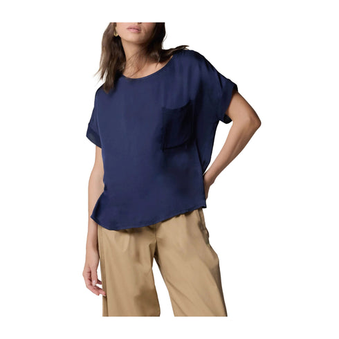 Kocca Blusa Blusa Donna in viscosa con taschino XS P25 - KOCCAHAKILLY - 74097 - XS - Francavilla Moda