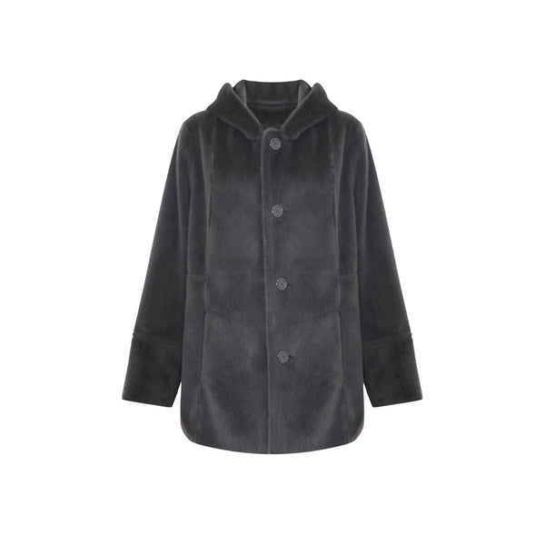 Kocca Cappotto Cappotto Donna oversize con cappuccio S A25 - KOCCAMELISANDE - 90013 - S - Francavilla Moda