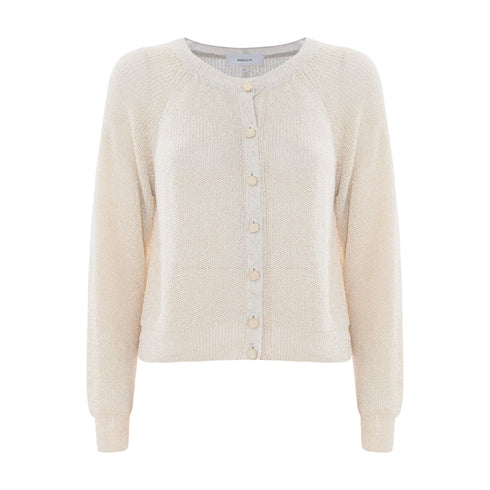 Kocca Cardigan Cardigan Donna il lurex a girocollo XS P25 - KOCCAMELANIE - 60003 - XS - Francavilla Moda