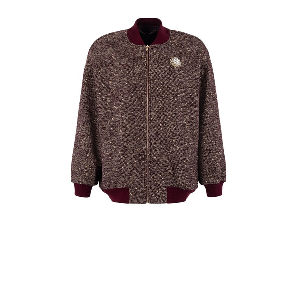 Kocca Giacca bomber Giacca Donna bomber con paillettes XS - Francavilla Moda