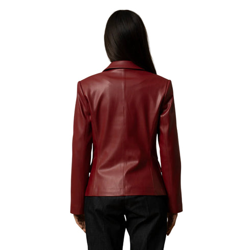 Kocca Giacca blazer Giacca Donna in ecopelle doppiopetto S A25 - KOCCAMARGARETA - 10172 - S - Francavilla Moda