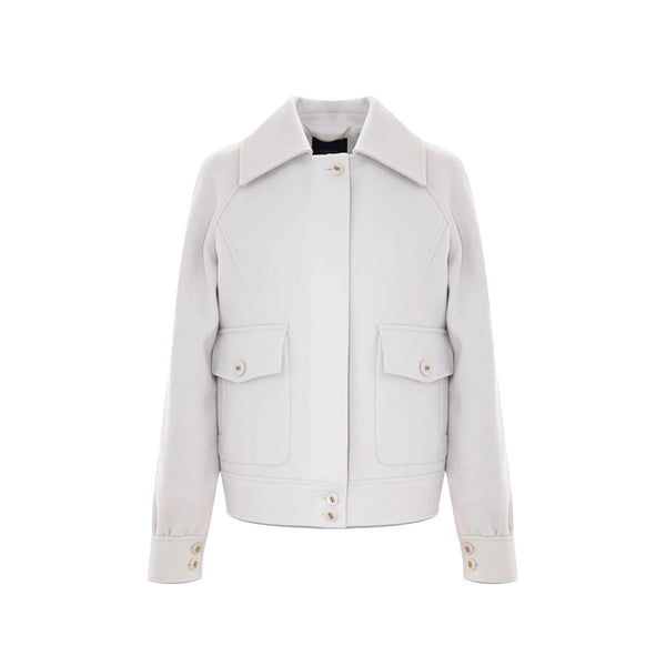 Kocca Giacca bomber Giacca Donna misto lana con patte S A25 - KOCCAELISEWIN - 60006 - S - Francavilla Moda