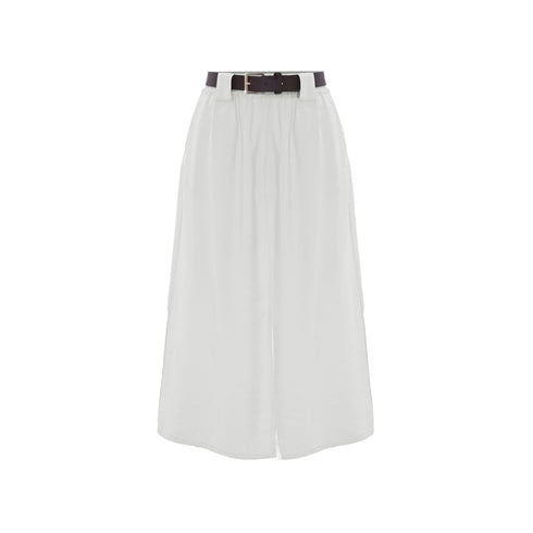 Kocca Gonna midi Gonna Donna midi con cintura XS P25 - KOCCALEANDER - 60725 - XS - Francavilla Moda