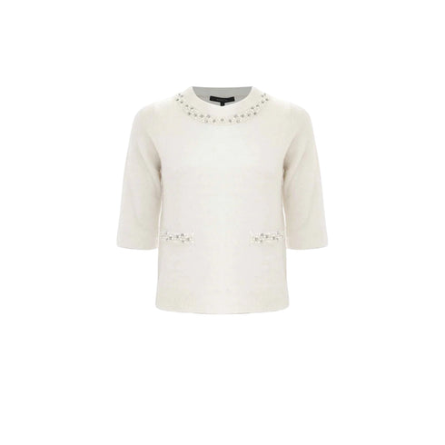 Kocca Maglia Maglia Donna 3/4 con applicazioni XS A25 - KOCCAANOUSKA - 60725 - XS - Francavilla Moda