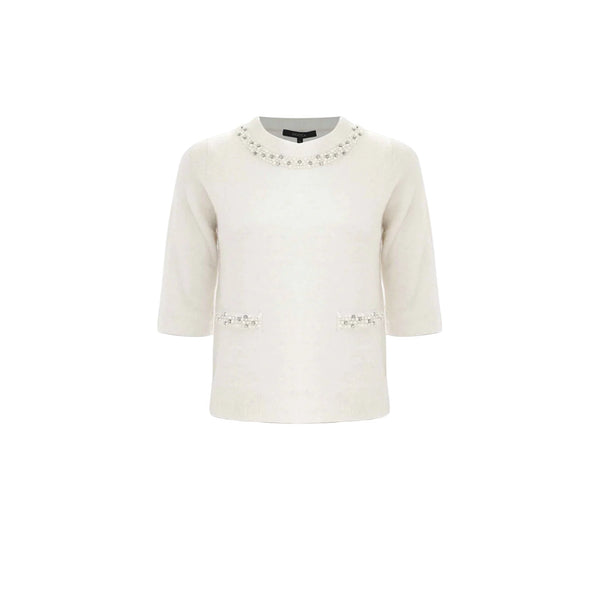 Kocca Maglia Maglia Donna 3/4 con applicazioni XS A25 - KOCCAANOUSKA - 60725 - XS - Francavilla Moda