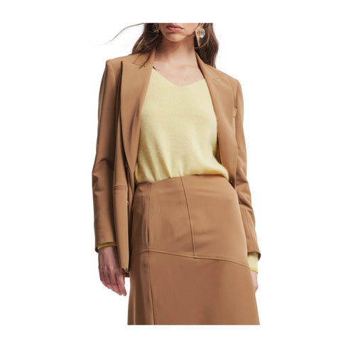 Kocca Pullover Maglia Donna con bordi in lurex Giallo A24 - KOCCABLAKY - 40012 - L - Francavilla Moda