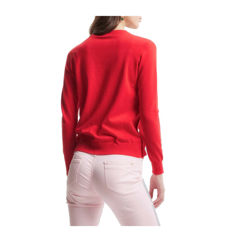 Kocca Pullover Maglia Donna con bottoni laterali Rosso A24 - KOCCAIDIS - 10116 - L - Francavilla Moda