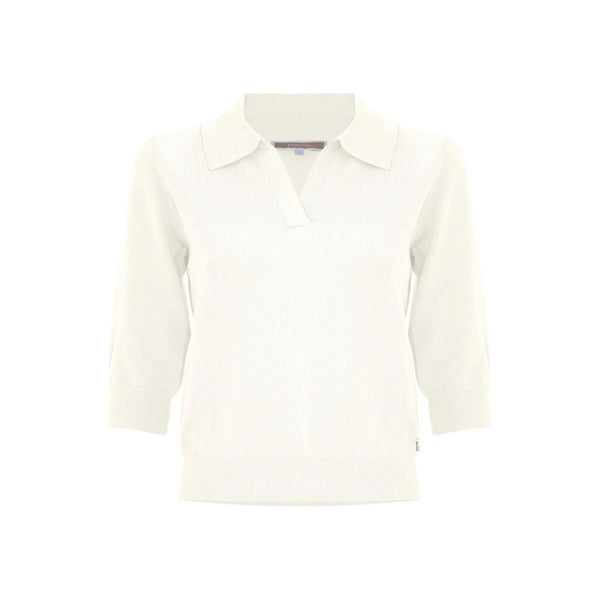 KOCCA Maglia Maglia Donna con colletto Bianco - Francavilla Moda