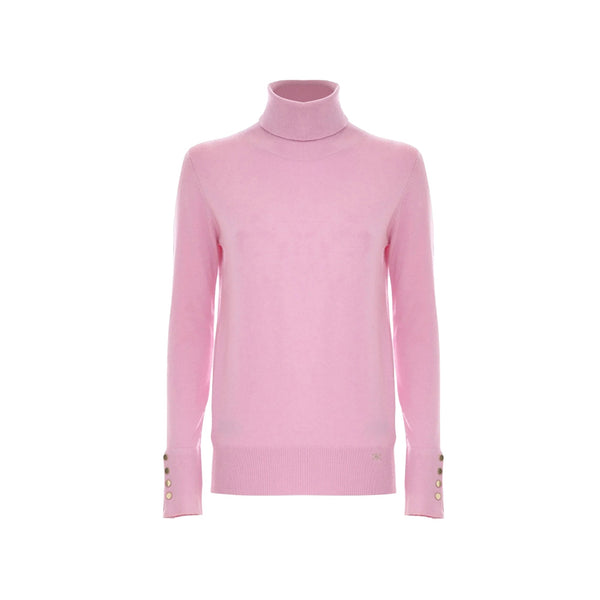 Kocca Pullover Maglia Donna dolcevita basic Rosa - Francavilla Moda