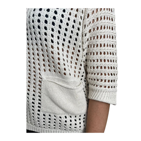 Kocca Maglia Maglia Donna forata con maniche 3/4 XS P25 - KOCCAMIRABELLE - 30372 - XS - Francavilla Moda