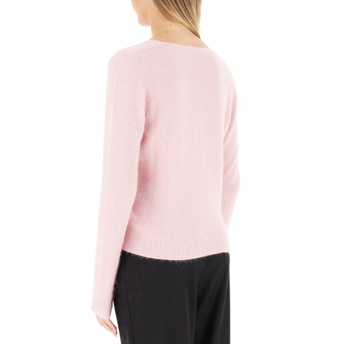 Kocca Maglia Maglia Donna scollo a V con pietre XS A25 - KOCCABLAKYS - 10010 - XS - Francavilla Moda