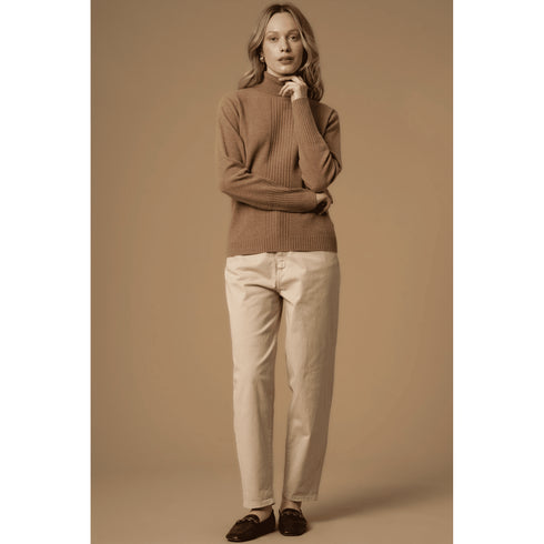 Kocca Pullover Maglia in lana con dettagli a costine - Maglia Anesio XS A25-KOCCAANESIO-30357-XS - Francavilla Moda