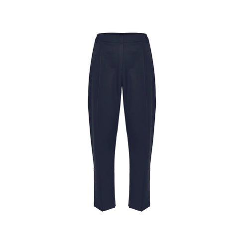 Kocca Pantaloni Pantalone Donna con pinces Blu A24 - KOCCABAETIS - 74097 - 40 - Francavilla Moda